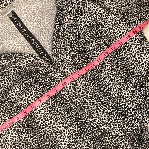 Avenue 14 16 Black Animal Print Blazer Stretch - Picture 7 of 10